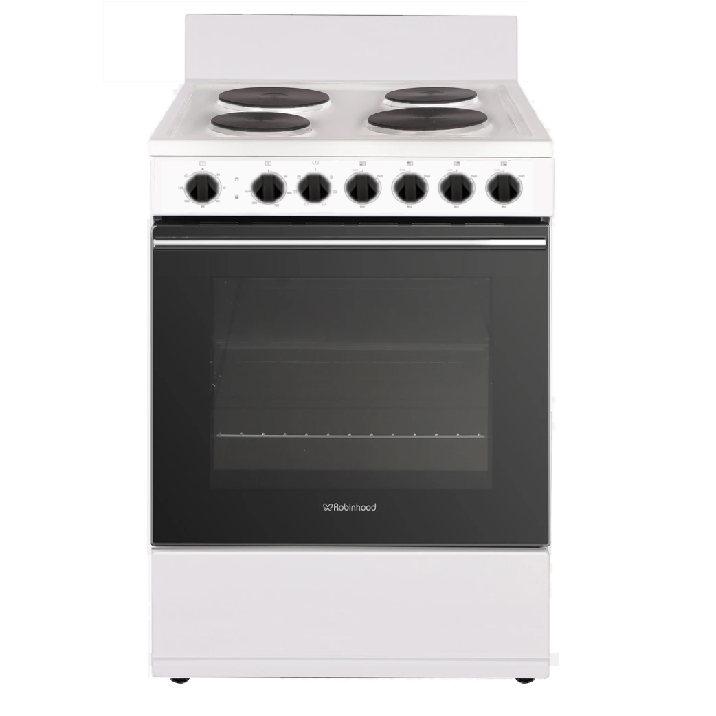6 FUNCTION FREESTANDING COOKER 80L 600X600X890MM WHITE